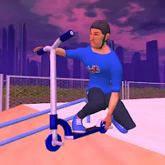 Взлом Scooter Freestyle Extreme 3D (Скутер Фристайл Экстрим 3D)  [МОД Unlocked] - полная версия apk на Андроид