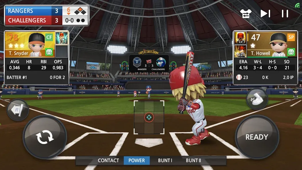 BASEBALL 9 (БЕЙСБОЛ 9)  [МОД Все открыто] Screenshot 1