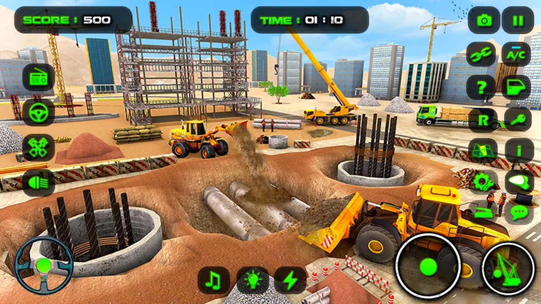 City Construction: Sand Games  [МОД Бесконечные деньги] Screenshot 3