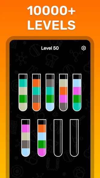 Water Sort Puzzle Color Game  [МОД Unlocked] Screenshot 5