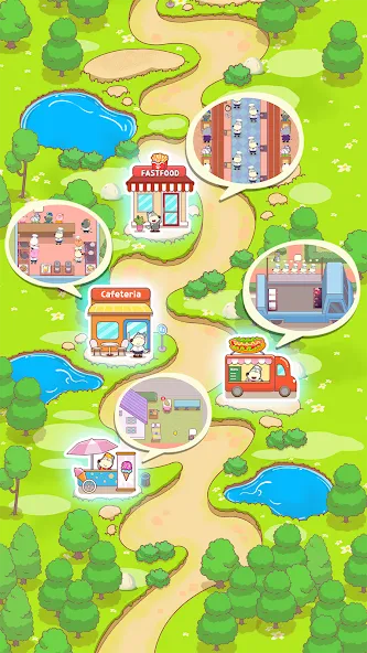 Wolfoo Snack Bar, Restaurant  [МОД Menu] Screenshot 2