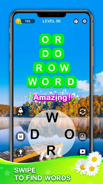 Word Connect - Train Brain (Ворд Коннект)  [МОД Unlimited Money] Screenshot 1