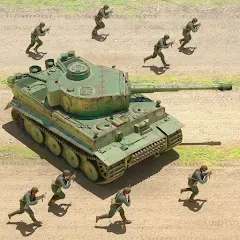 Скачать взломанную Heroes of Wars: WW2 Battles (2 (Хероэс оф Варс)  [МОД Много денег] - полная версия apk на Андроид