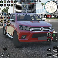 Взлом Pickup Hilux: Toyota Off Road (Пикап Хайлюкс)  [МОД Бесконечные монеты] - полная версия apk на Андроид